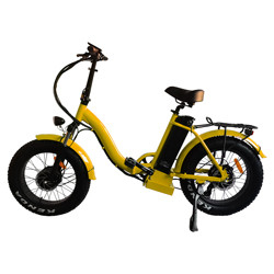 Sepeda Bermotor Listrik Portabel 200W 30km / H Kecepatan Cepat