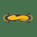100w 15KM/H Bluetooth Portable Electric Skateboard With PU 70MM Wheel Brushless Motor