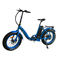 Mens Mini Folding Electric Hybrid Bike Orange 48v Sepeda Lipat Listrik Dengan Sistem Pedal Assist