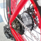 Sepeda Listrik Lipat Aluminium Ringan Dengan Kursi Anak Kuat 55km H