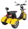 Off Road 3 Wheel Electric Scooter Street Legal Untuk Dewasa Baterai Lithium 1000w 1500w 60v