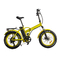 Ladies Electric Mini Folding Bike Baterai Lithium 48V 10.4Ah E-Bike 55km H Untuk Kapal Pesiar