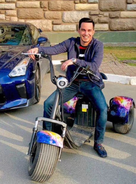 Smart E City Coco Electric Harley Scooter 60v 1500w 75mph 70 Mph 35