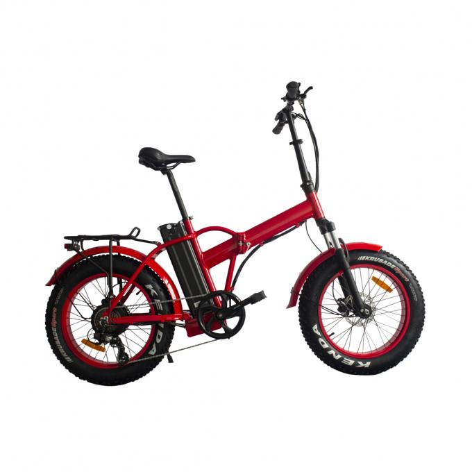 Sepeda Listrik Portabel Multifungsi Lipat 48V 500W 20" Ban 0