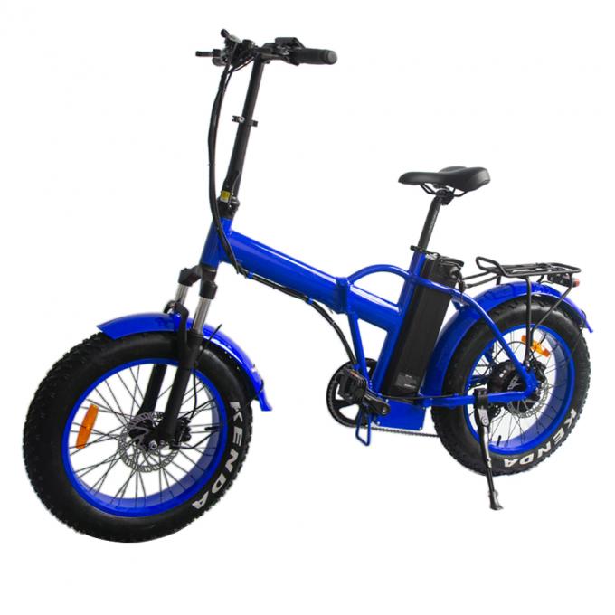 Sepeda Listrik Portabel Multifungsi Lipat 48V 500W 20" Ban 2