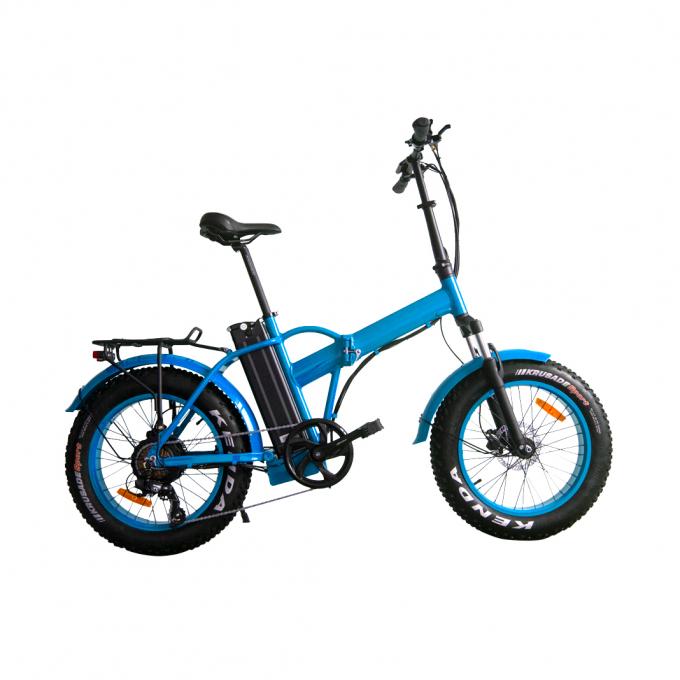 Sepeda Listrik Portabel Multifungsi Lipat 48V 500W 20" Ban 1