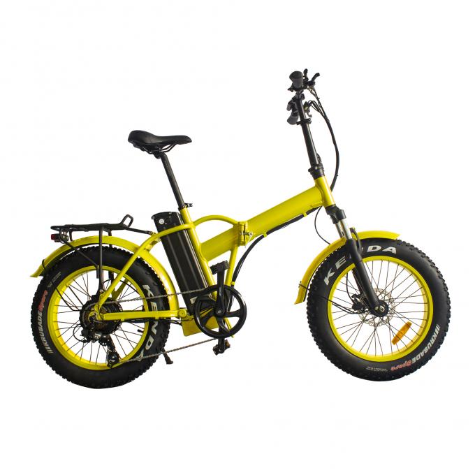 Sepeda Listrik Portabel Multifungsi Lipat 48V 500W 20" Ban 3