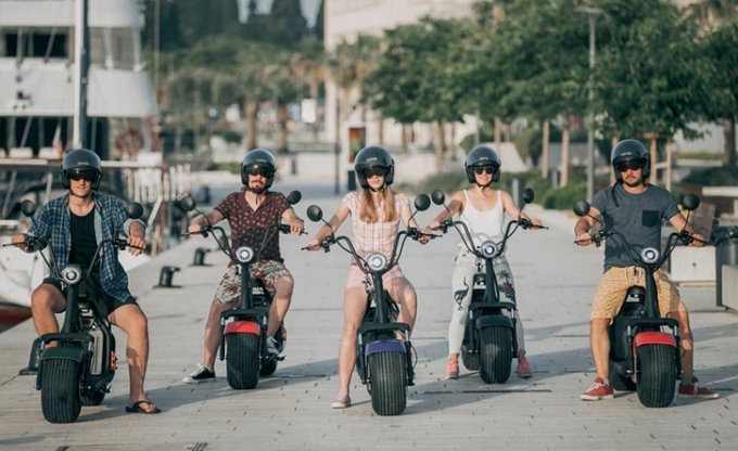 Smart E City Coco Electric Harley Scooter 60v 1500w 75mph 70 Mph 0