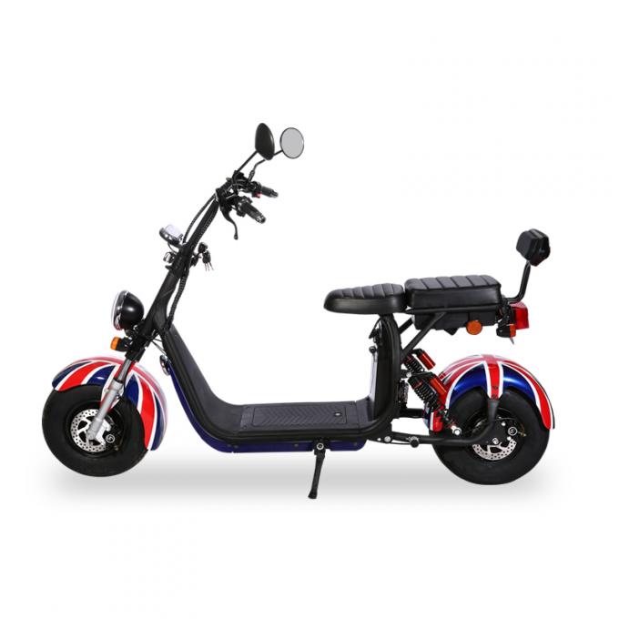 Eec Coc Disetujui Citycoco Electric Scooter 1000w 1500w 2000w Baterai Yang Dapat Dilepas 1