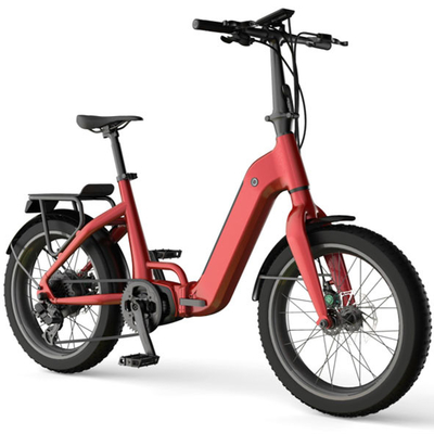 50Km/H Motor Listrik Fat Sports City Bike 13.2AH Hub Belakang