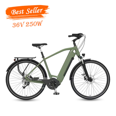 250watt 36v Sepeda Kota Listrik 27,5 Inch Aluminium Alloy Hydraulic Disc Brake