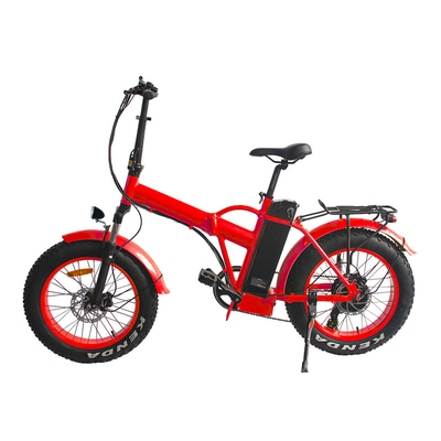 Tahan air 55km / H 2 Roda Sepeda Listrik Lipat Aluminium Alloy Frame